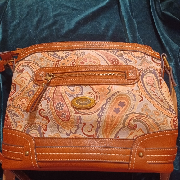 b o c Handbags - Born Concepts Paisley Crossbody Bag